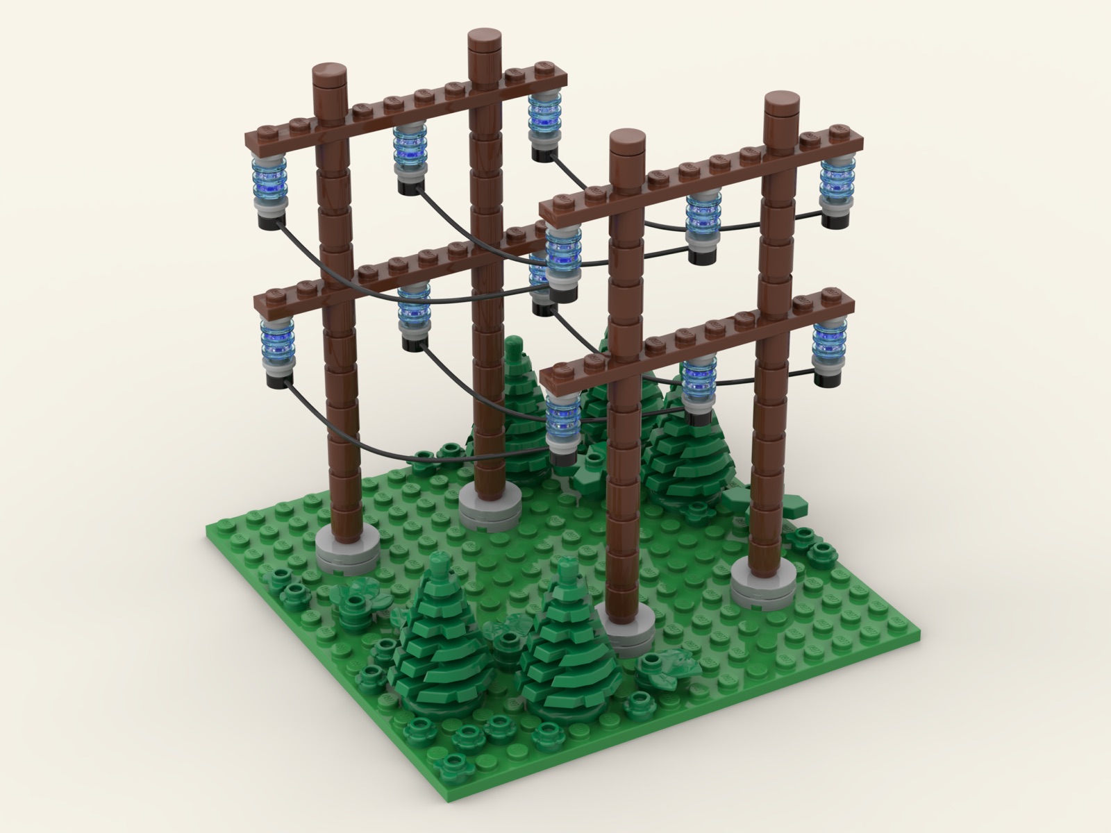 Wooden H-Frame